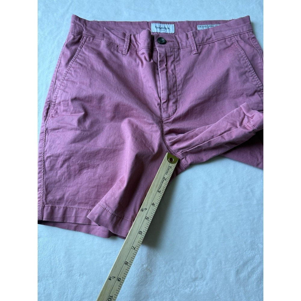 Goodfellow & Co Men's Pink Chino Shorts Size 30 Casual Summer Everywhere  Shorts - Picture 8 of 11
